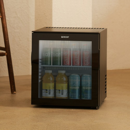 [윈세프] 무소음 쇼케이스 미니 냉장고 음료수냉장고 20L WC-20D